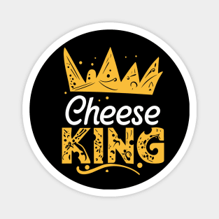 Cheese King Crown Magnet